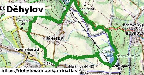 ikona Mapa autoatlas v dehylov