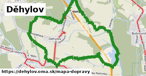 ikona Mapa dopravy mapa-dopravy v dehylov