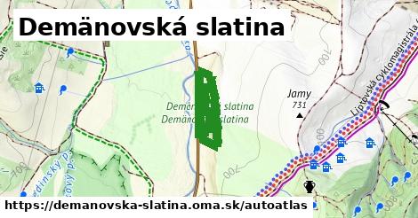 ikona Mapa autoatlas v demanovska-slatina