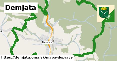 ikona Mapa dopravy mapa-dopravy v demjata