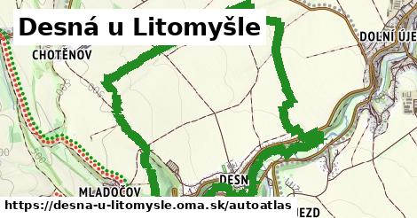 ikona Mapa autoatlas v desna-u-litomysle