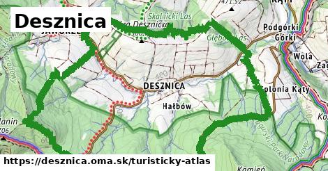 ikona Turistická mapa turisticky-atlas v desznica