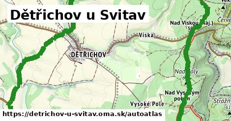 ikona Mapa autoatlas v detrichov-u-svitav