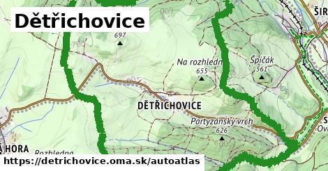 ikona Mapa autoatlas v detrichovice