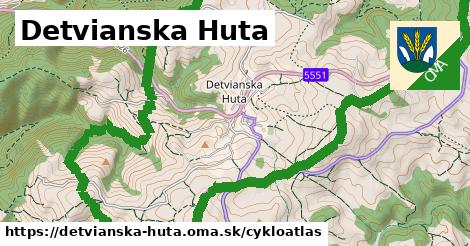 ikona Cyklo cykloatlas v detvianska-huta