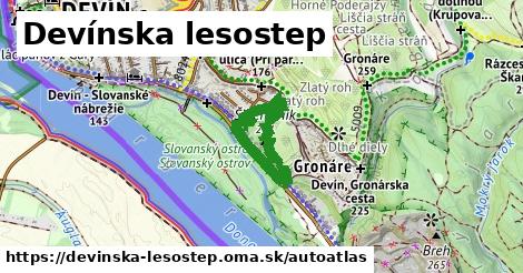 ulice v Devínska lesostep