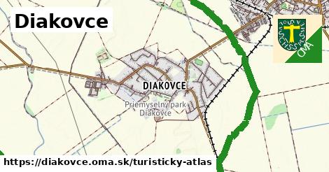 ikona Turistická mapa turisticky-atlas v diakovce