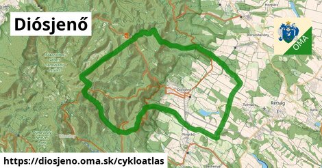 ikona Cyklo cykloatlas v diosjeno