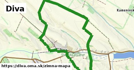ikona Zimná mapa zimna-mapa v diva