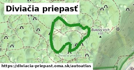 ikona Mapa autoatlas v diviacia-priepast