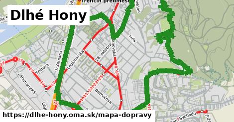 ikona Mapa dopravy mapa-dopravy v dlhe-hony