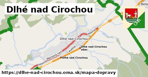 ikona Dlhé nad Cirochou: 17 km trás mapa-dopravy v dlhe-nad-cirochou