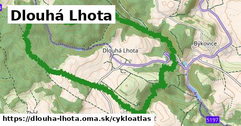 ikona Cyklo cykloatlas v dlouha-lhota