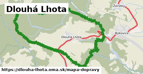 ikona Mapa dopravy mapa-dopravy v dlouha-lhota