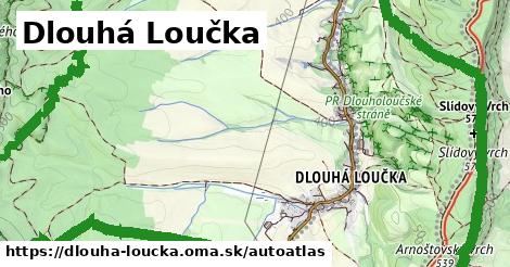 ikona Mapa autoatlas v dlouha-loucka