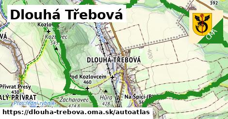 ikona Mapa autoatlas v dlouha-trebova