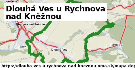 ikona Mapa dopravy mapa-dopravy v dlouha-ves-u-rychnova-nad-kneznou