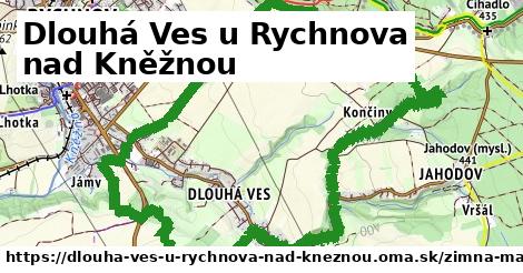 ikona Zimná mapa zimna-mapa v dlouha-ves-u-rychnova-nad-kneznou