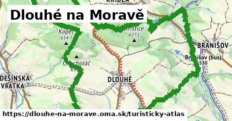 ikona Turistická mapa turisticky-atlas v dlouhe-na-morave