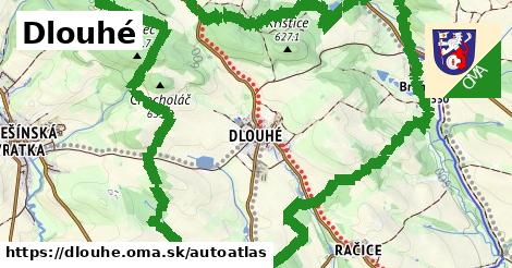 ikona Mapa autoatlas v dlouhe