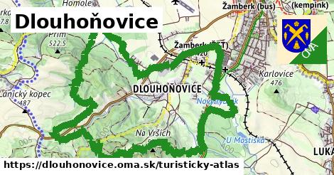 ikona Turistická mapa turisticky-atlas v dlouhonovice