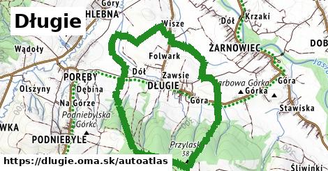 ikona Mapa autoatlas v dlugie