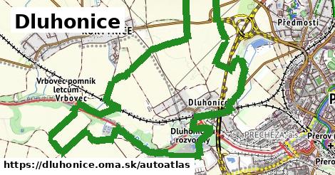 ikona Mapa autoatlas v dluhonice