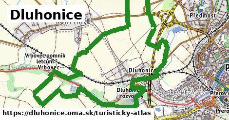 ikona Turistická mapa turisticky-atlas v dluhonice