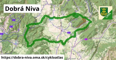 ikona Cyklo cykloatlas v dobra-niva