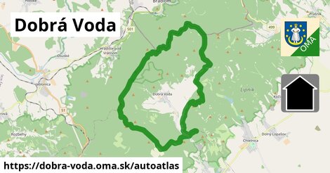 ulice v Dobrá Voda