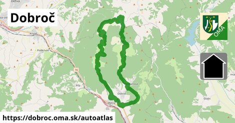 ikona Mapa autoatlas v dobroc