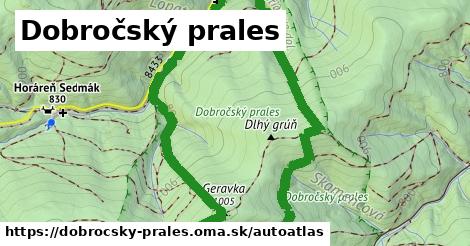 ulice v Dobročský prales