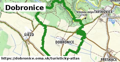 ikona Dobronice: 0 m trás turisticky-atlas v dobronice