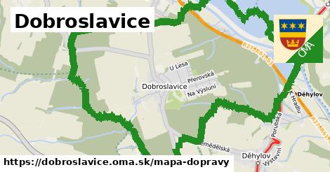 ikona Mapa dopravy mapa-dopravy v dobroslavice