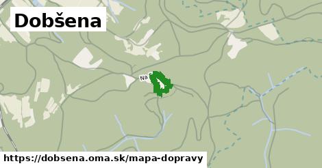 ikona Dobšena: 0 m trás mapa-dopravy v dobsena