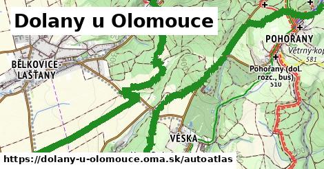 ikona Mapa autoatlas v dolany-u-olomouce