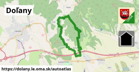 ikona Mapa autoatlas v dolany.le