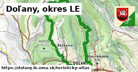 ikona Turistická mapa turisticky-atlas v dolany.le