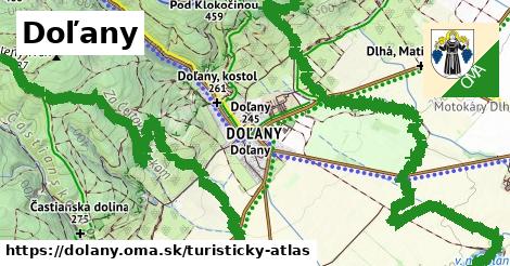 ikona Turistická mapa turisticky-atlas v dolany