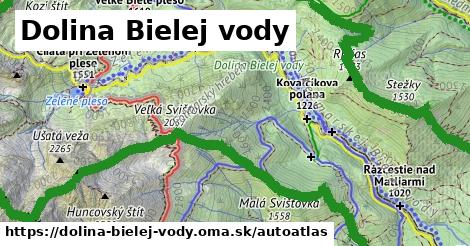 ikona Mapa autoatlas v dolina-bielej-vody