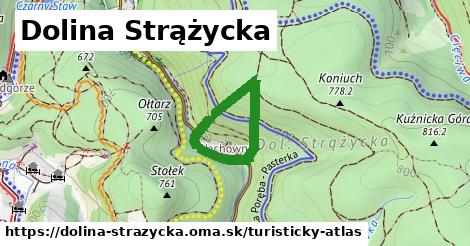 ikona Turistická mapa turisticky-atlas v dolina-strazycka