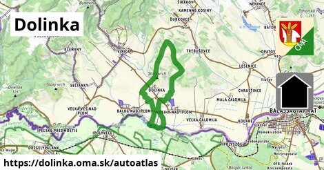 ikona Mapa autoatlas v dolinka