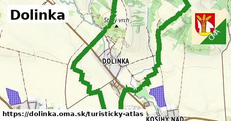 ikona Turistická mapa turisticky-atlas v dolinka