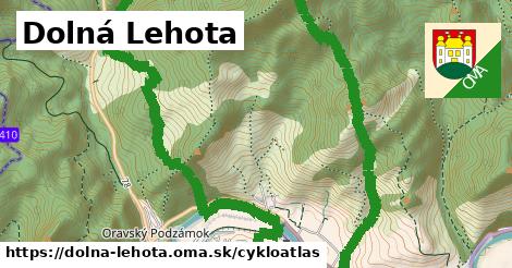 ikona Cyklo cykloatlas v dolna-lehota