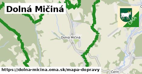 ikona Mapa dopravy mapa-dopravy v dolna-micina