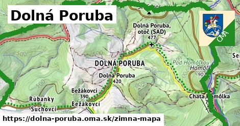 ikona Zimná mapa zimna-mapa v dolna-poruba