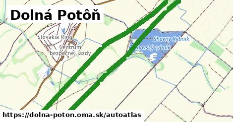 ikona Mapa autoatlas v dolna-poton