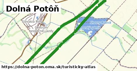 ikona Dolná Potôň: 0 m trás turisticky-atlas v dolna-poton