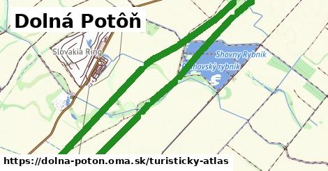 ikona Turistická mapa turisticky-atlas v dolna-poton