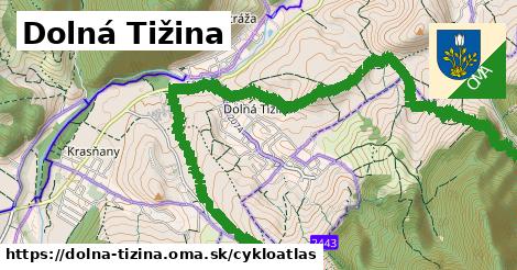 ikona Cyklo cykloatlas v dolna-tizina